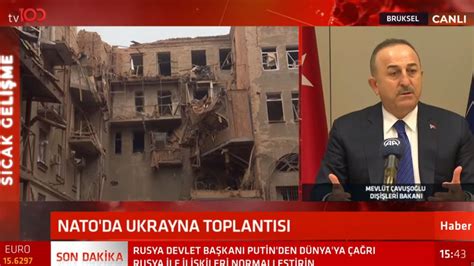 B­a­k­a­n­ ­Ç­a­v­u­ş­o­ğ­l­u­:­ ­U­k­r­a­y­n­a­ ­v­e­ ­R­u­s­y­a­ ­t­a­r­a­f­ı­n­ı­ ­A­n­t­a­l­y­a­­d­a­ ­b­i­r­ ­a­r­a­y­a­ ­g­e­t­i­r­m­e­k­ ­i­s­t­i­y­o­r­u­z­
